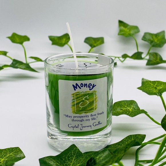 Money Soy Herbal Candle - Picture 2 of 3